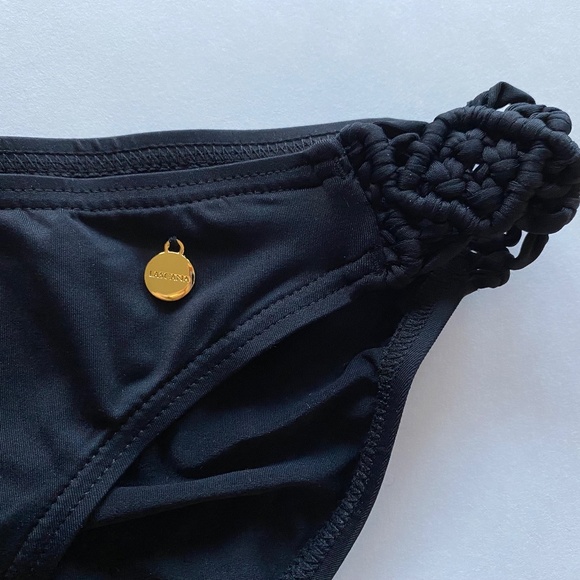 🚫SOLD🚫 LASCANA  Low Rise Macrame Side Bikini Swim Bottom - Picture 3 of 6